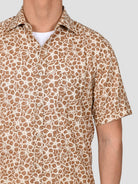 Camicia floreale TA66 8823 marrone TA668823 001 MARCUS 