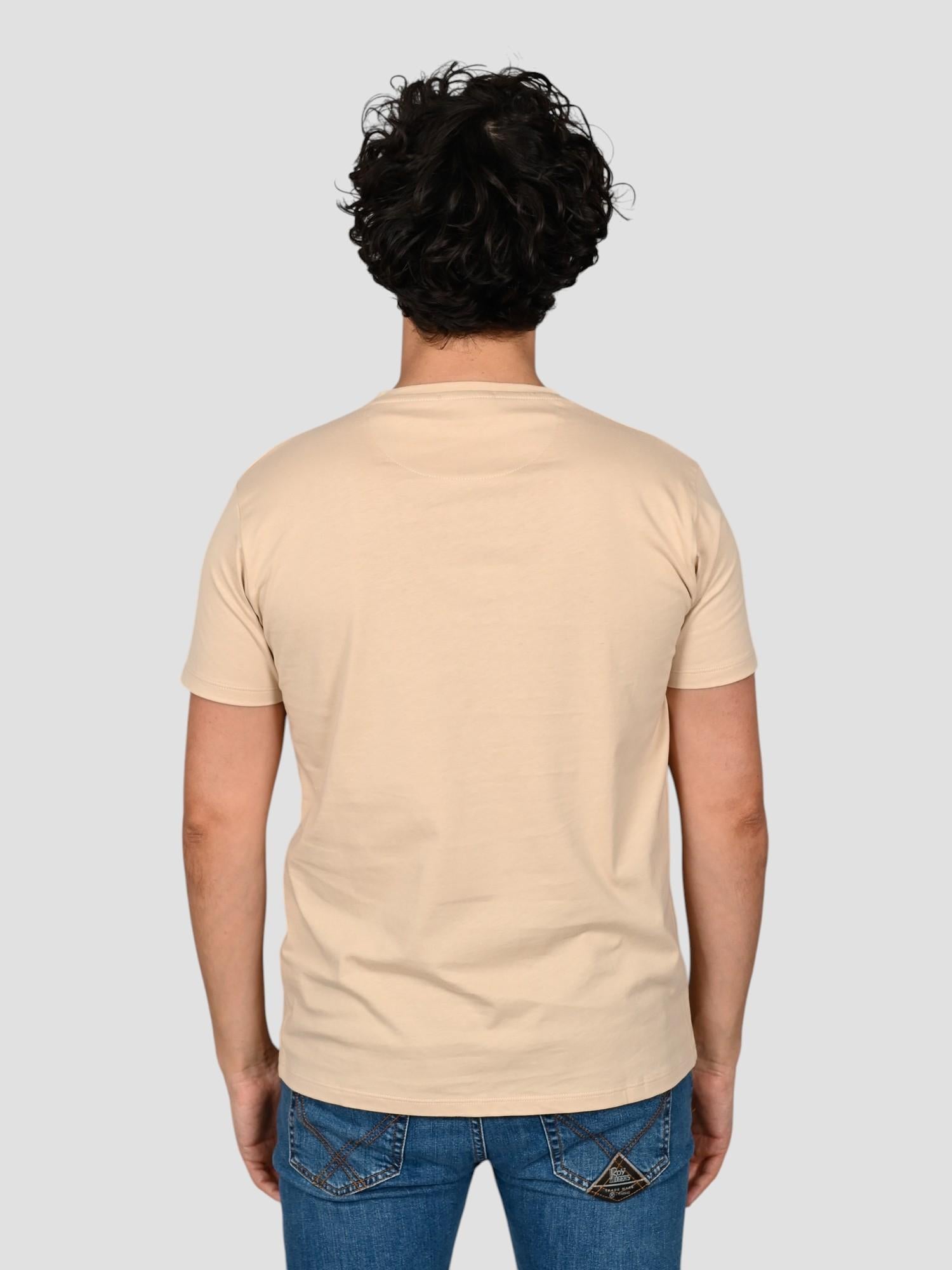 T-shirt A1043 AVORIO taschino A1043 AVORIO SUPERCULTURE CLOTHING 