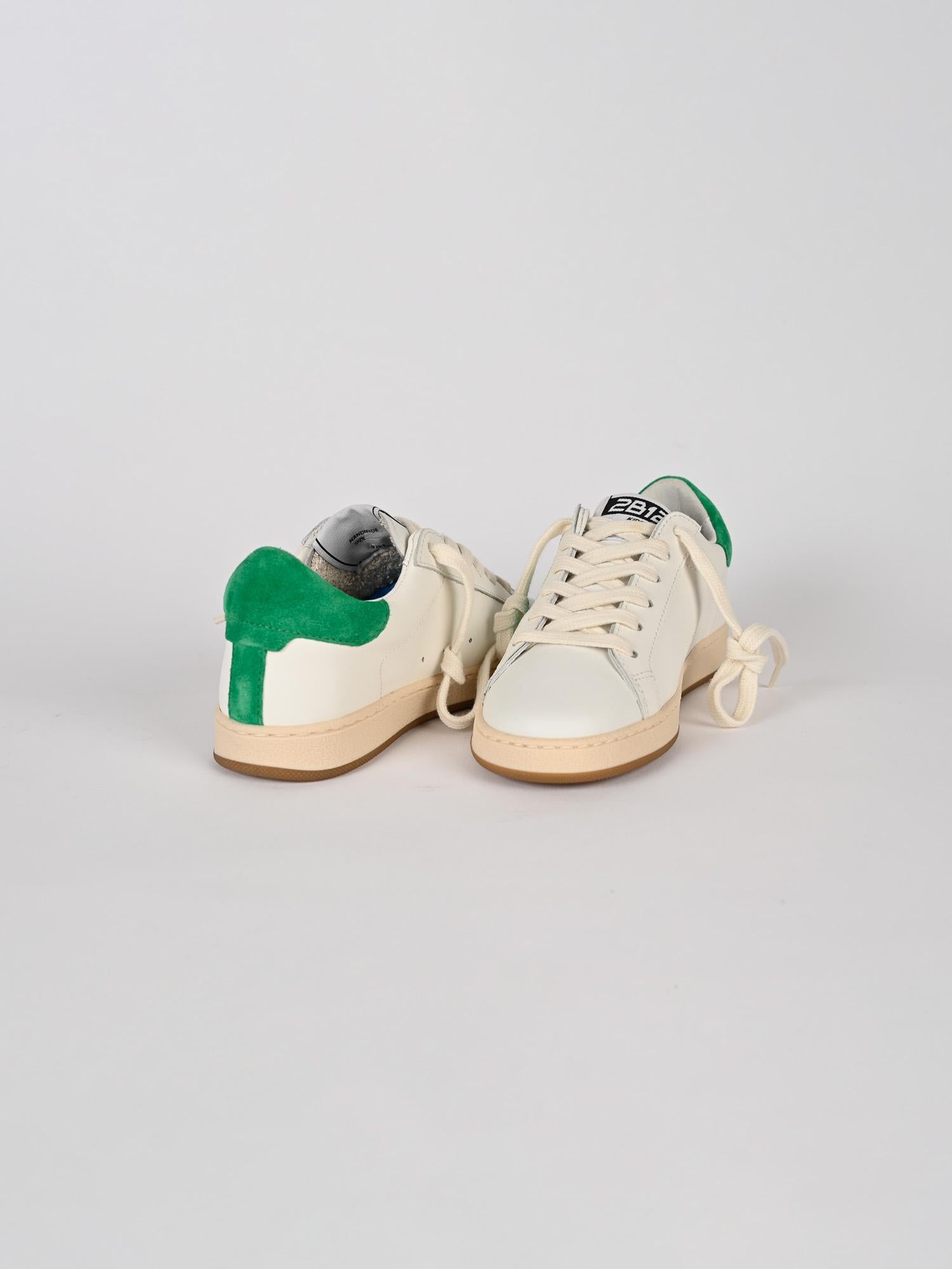 Sneakers bambino bianca BABY SUPRIME MINISUPRIME 88 VERDE 2B12 