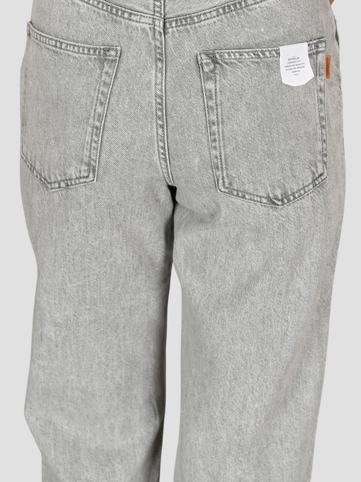 Jeans grigio FIORELLA 2409 wide leg FIORELLA 2409 GRIGIO SIVIGLIA 