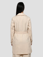 Trench panna WW31604 effetto denim WW31604 PANNA WHITE WISE 