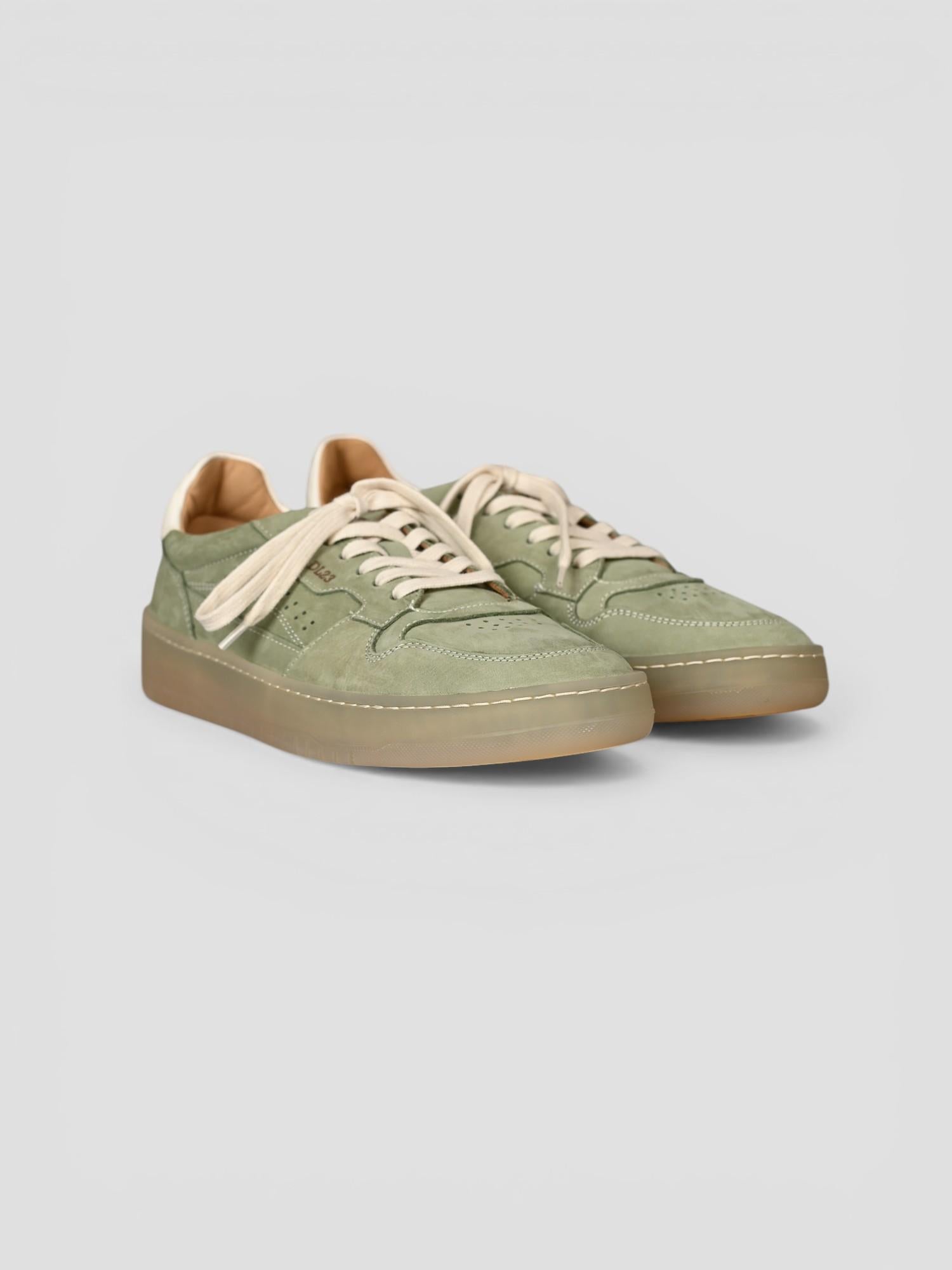 Sneakers nabuk HB01C JANNIK green HB01C NABUK GREEN LEMARGO 