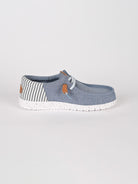 Scarpe leggere WALLY FUNK denim WALLY FUNK NU PREP FADED DENIM HEY DUDE 