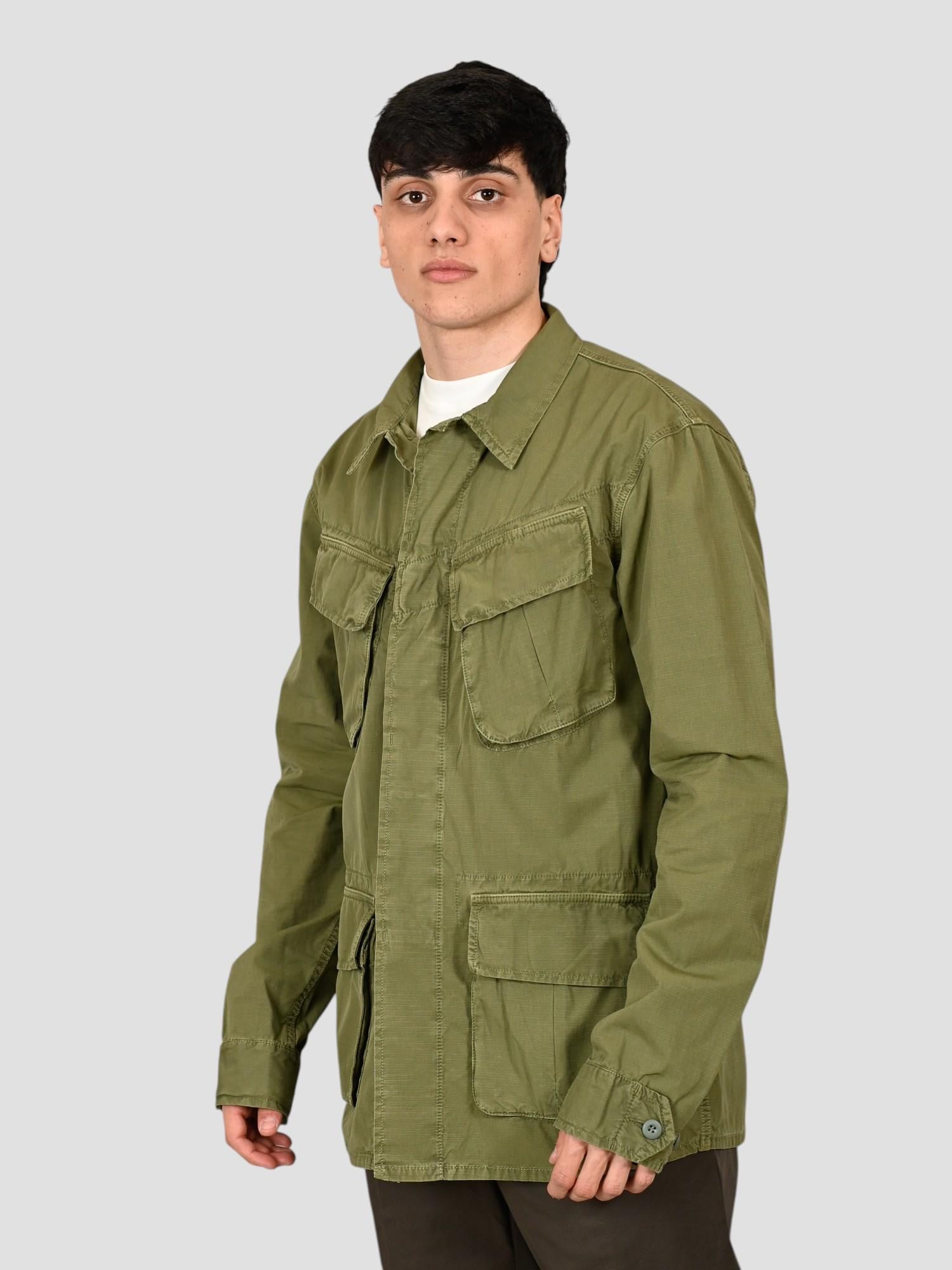 Giacca military JUNGLE JACKET INTREPID JUNGLE JACKET INTREPID MILITARY GREEN CHESAPEAKE'S 