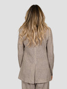 Blazer spinato FD3932 PRINT jersey ultralight FD3932 PRINT CIRCOLO 1901 