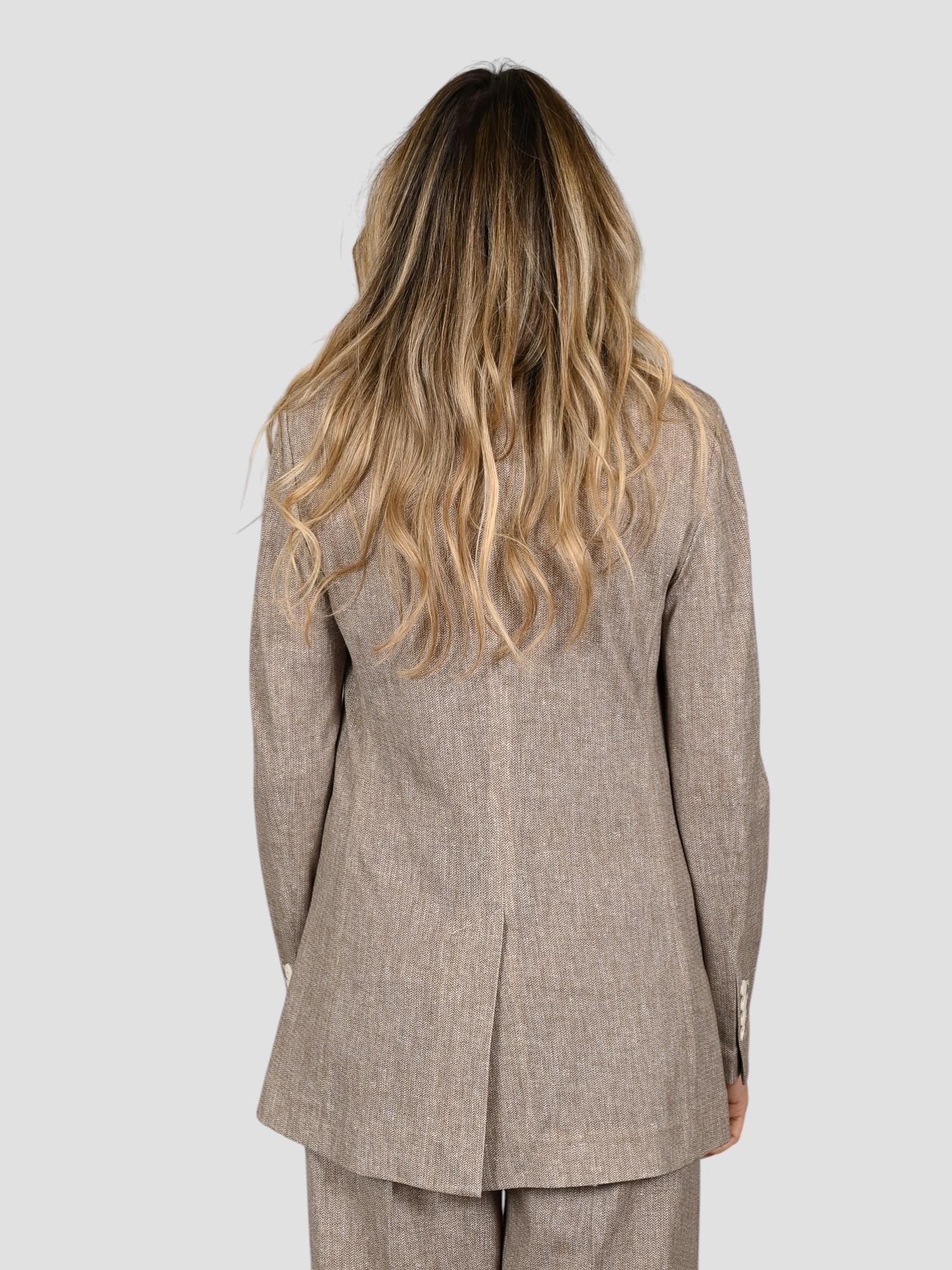 Blazer spinato FD3932 PRINT jersey ultralight FD3932 PRINT CIRCOLO 1901 