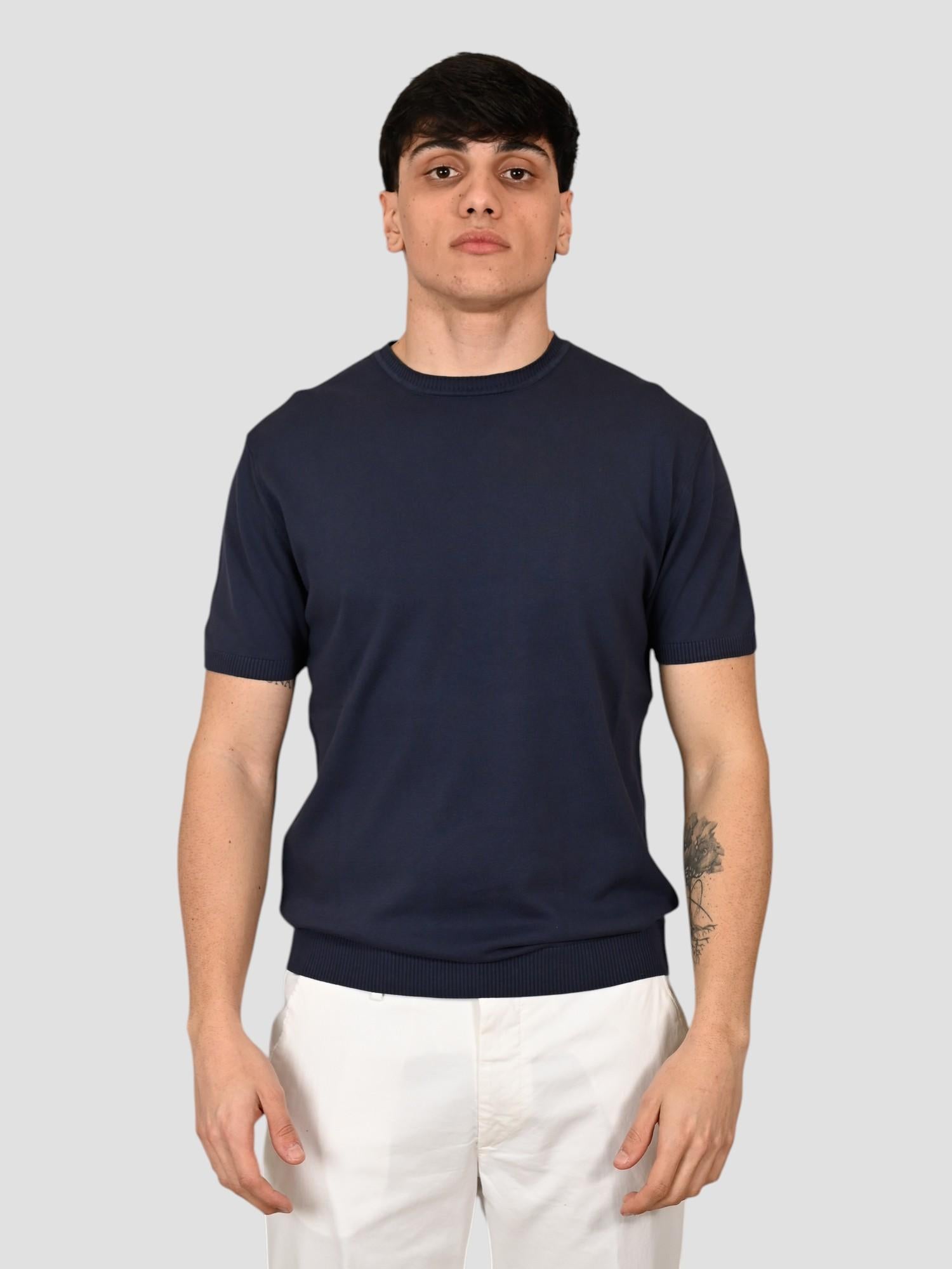 Maglia blu WO 0857 WO 0857 0923 WOOL & CO. 