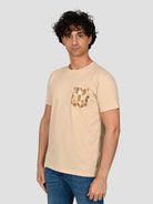 T-shirt A1043 AVORIO taschino A1043 AVORIO SUPERCULTURE CLOTHING 