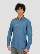 Camicia denim 1RLANM2UZ leggero 1RLANM2UZ2 DENIM TINTORIA MATTEI 