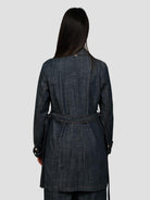 Trench denim WW31604 effetto denim WW31604 DENIM WHITE WISE 