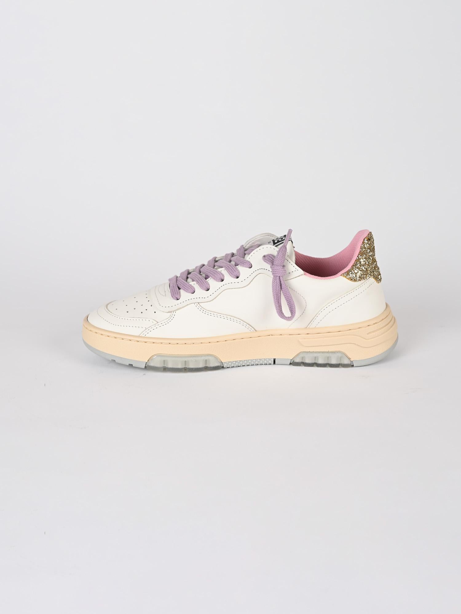 Sneakers donna JUNIOR HIPER in pelle JRHYPER 038 LILLA 2B12 