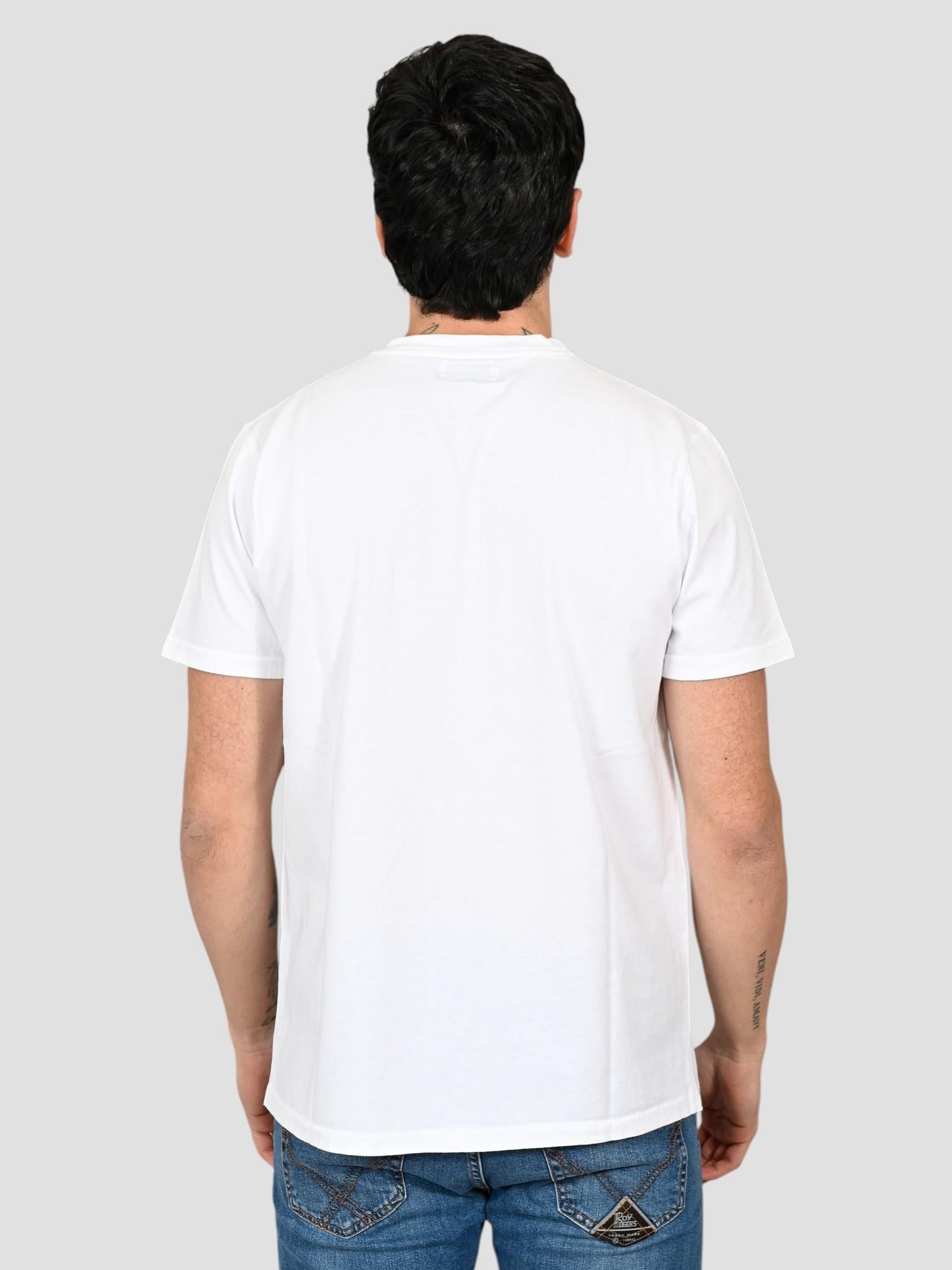 T-shirt optic white POCKET MAN POCKET MAN OPTIC WHITE ROY ROGER'S 