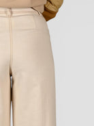 Pantalone palazzo WW31603 denim panna WW31603 PANNA WHITE WISE 
