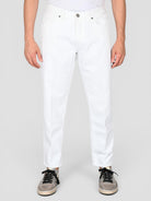 Denim bianco CIROT 165 carrot fit CIROT165 BIANCO VANDOM 
