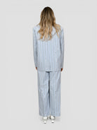 Blazer sartoriale J058 T006 ricamo paillettes J058-T006 CELESTE ISABELLE BLANCHE PARIS 