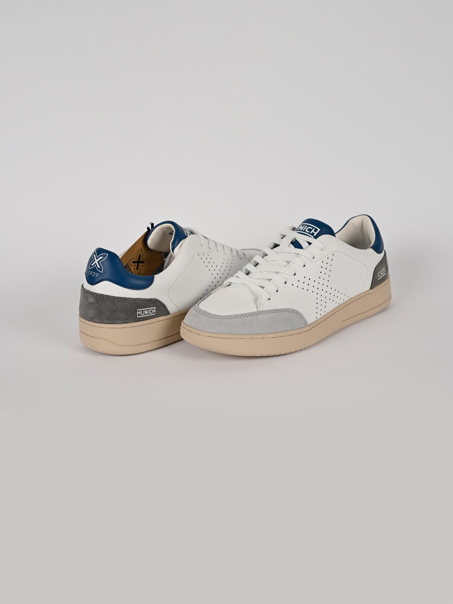 Sneakers bianca X-COURT BIANCO blu X-COURT 19 BIANCO MUNICH 