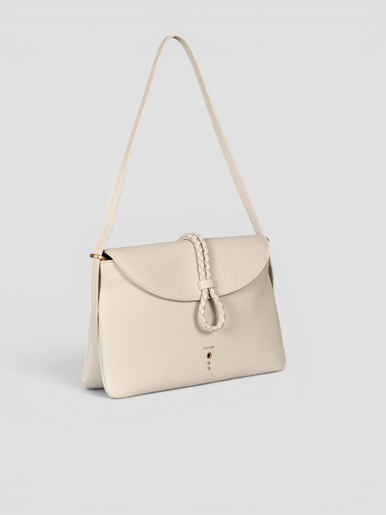 Small shoulder BAUDELAIRE LEATHER IVORY N61-BS-10 IVORY NO:RAE 