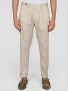 Pantalone sabbia GABRIEL LINO pence sartoriale GABRIELT95 SABBIA VANDOM 