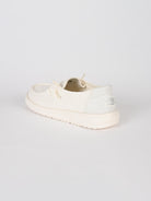 Slip-on ultralight WENDY EYLET white WENDY EYLET LACE WHITE HEY DUDE 