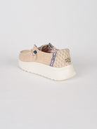 Slip-on cream WENDY PEAK chambray WENDY PEAK CHAMBRAY TAN HEY DUDE 