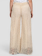 Pantalone pizzo S25P865 con coulisse S25P865 FLOREALE TENSIONE IN 