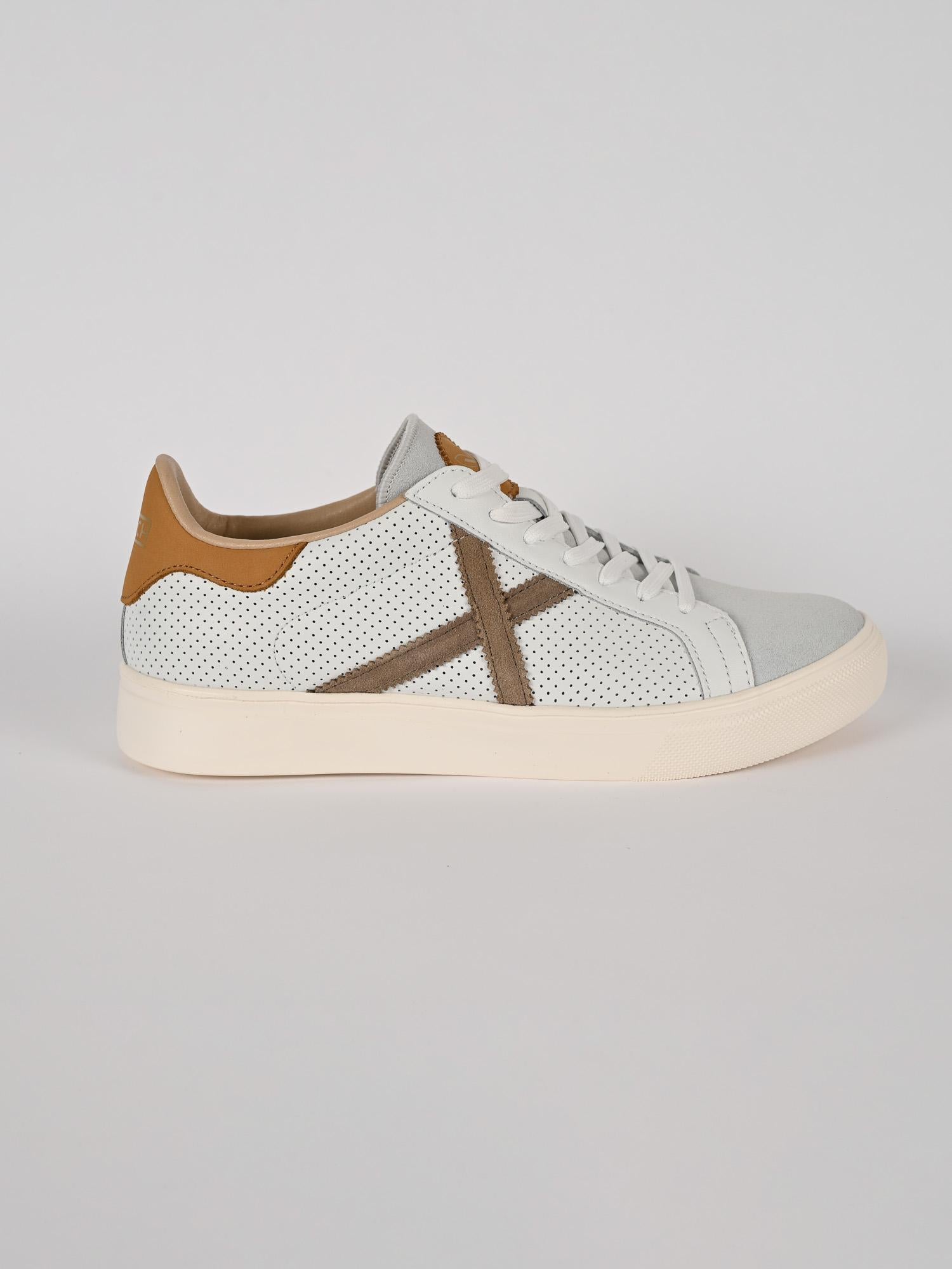 Sneakers bianca RETE BLANCO tabacco RETE 106 BLANCO MUNICH 