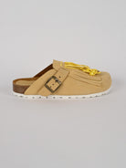 Sabot donna DANDARA lemon suede DANDRA FRANGE LEMON PASTEL LAGOA 