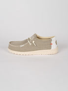Scarpe leggere WALLY BRAIDED off white WALLY BRAIDED OFF WHITE HEY DUDE 