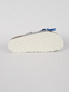 Ciabatta frange MAITE PASTEL suede denim MAITE PASTEL DENIM LAGOA 