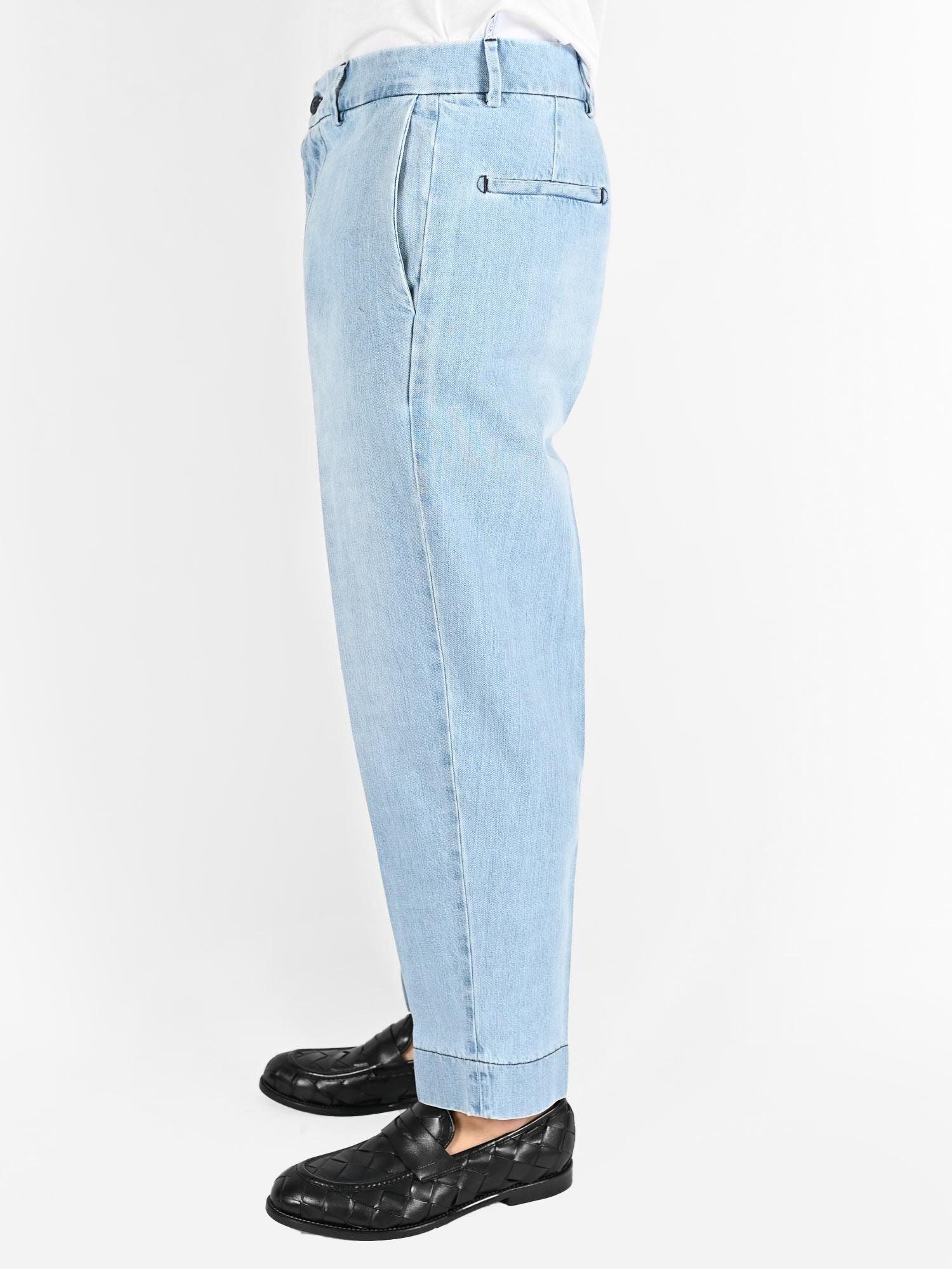 Denim chiaro CHIBA carrot fit CHIBA/L50 CHIARO BONHEUR 