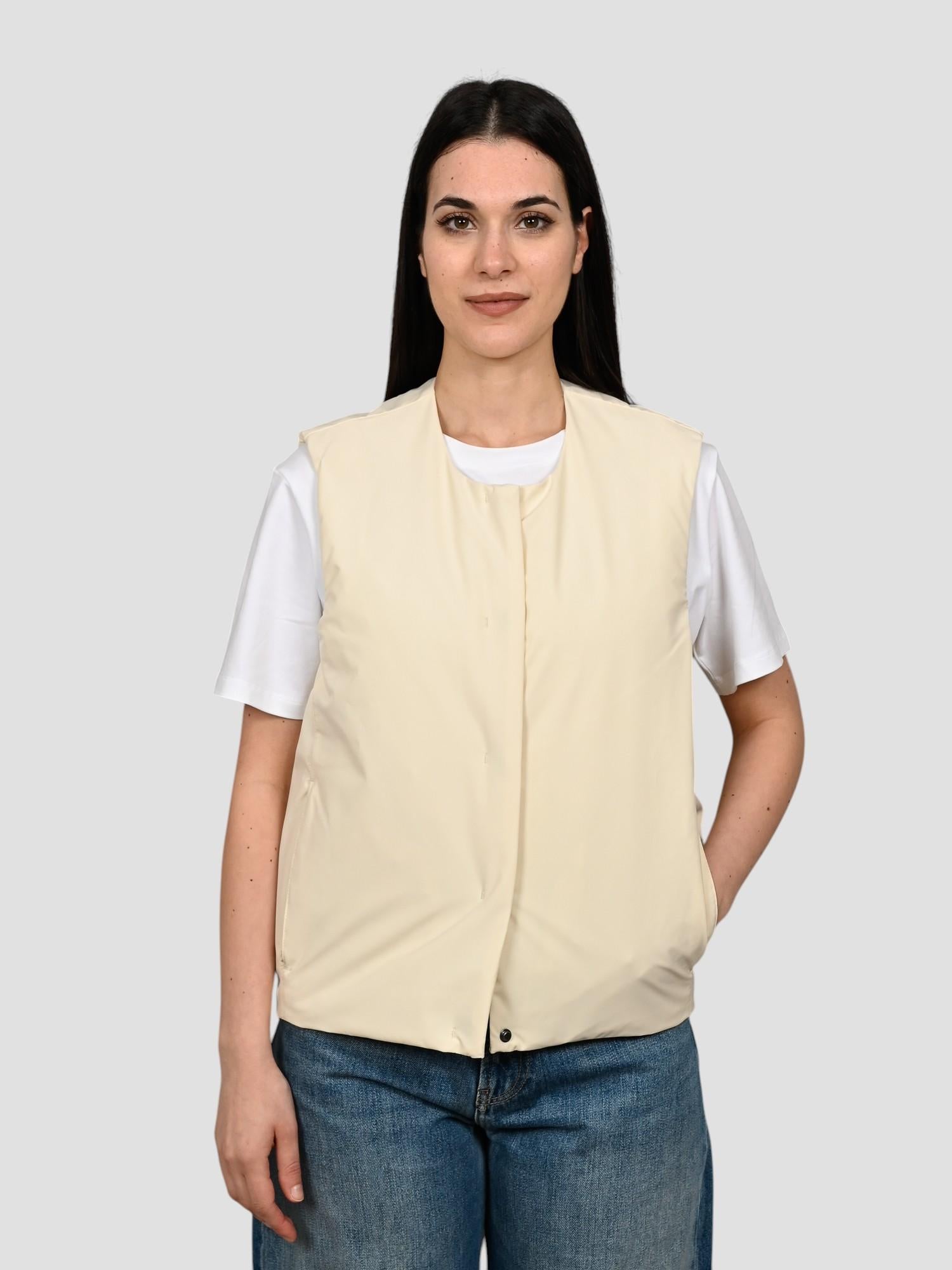 Gilet imbottitura leggera KARINALF creamy KARINALF 987 CREAMY ECOALF 