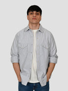 Camicia striped WESTERN OXFORD flagstaff WESTERN OXFORD STRIPED MILITARY CHESAPEAKE'S 
