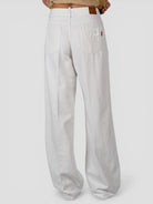 Pantalone burro ANNA 2410 wide leg ANNA 2410C0184 T0001 SIVIGLIA 