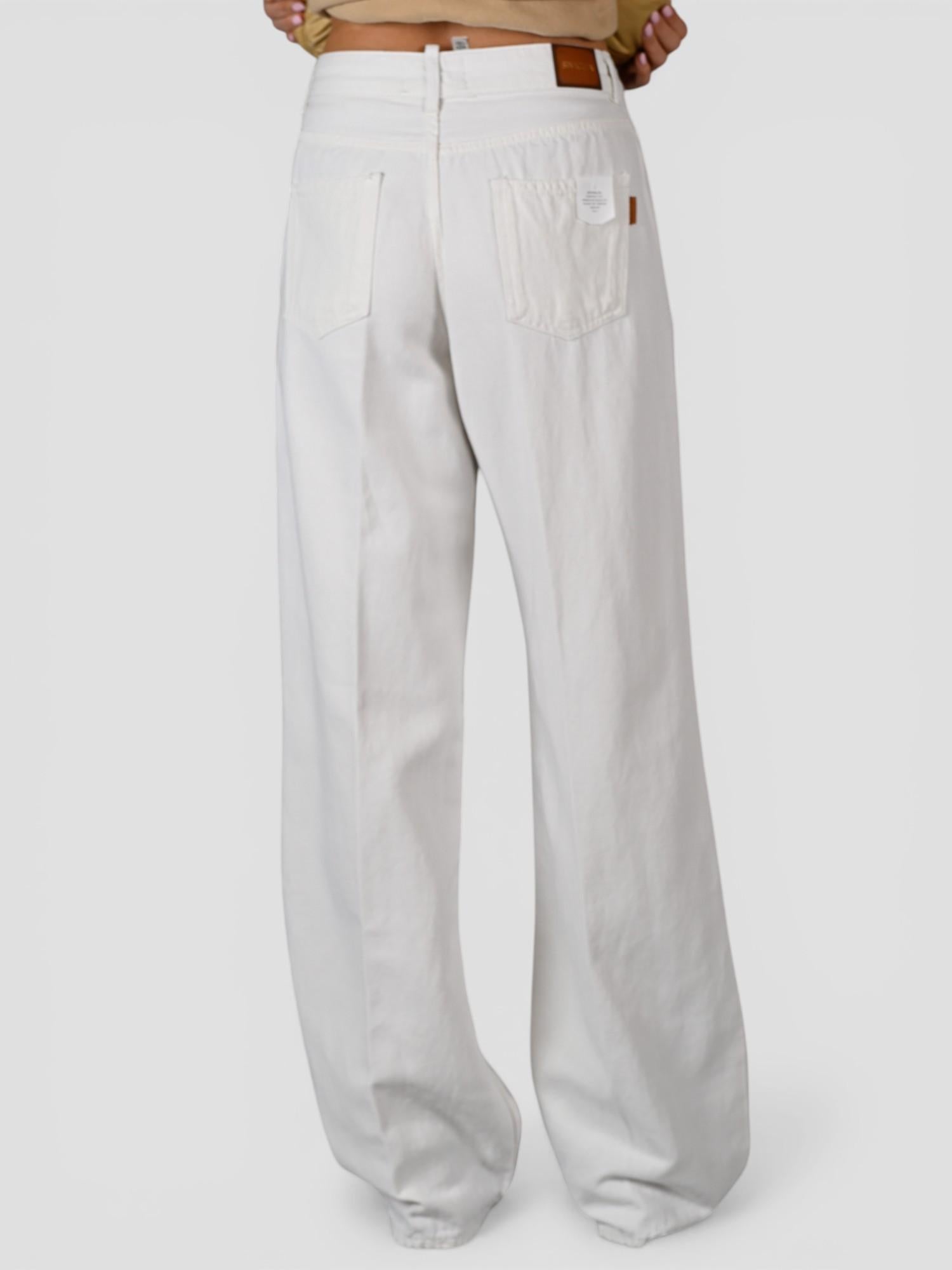 Pantalone burro ANNA 2410 wide leg ANNA 2410C0184 T0001 SIVIGLIA 