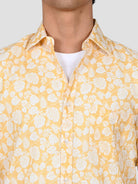 Camicia floreale TA66 8825 gialla TA668825 001 MARCUS 