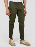 Chino verde STEFANO ventre piatto raso STEFANOT1 VERDE VANDOM 
