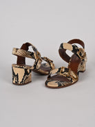 Sandalo donna snake in pelle A13517000 20001 AREZZO 