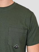 T-shirt university green POCKET MAN POCKET MAN UNIVERSITY GREEN ROY ROGER'S 
