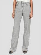 Jeans grigio FIORELLA 2409 wide leg FIORELLA 2409 GRIGIO SIVIGLIA 