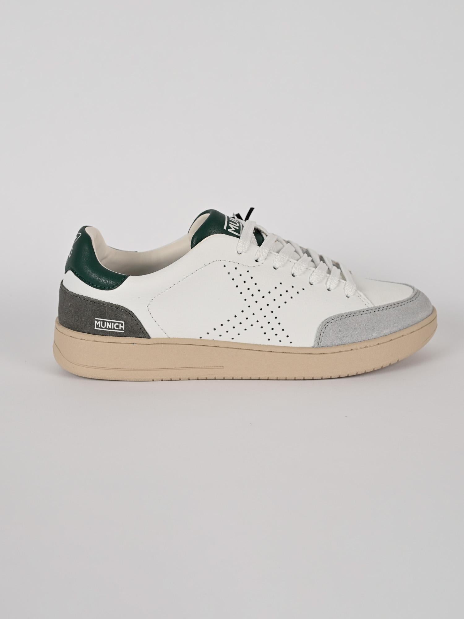 Sneakers bianca X-COURT BLANCO verde X-COURT 20 BLANCO MUNICH 