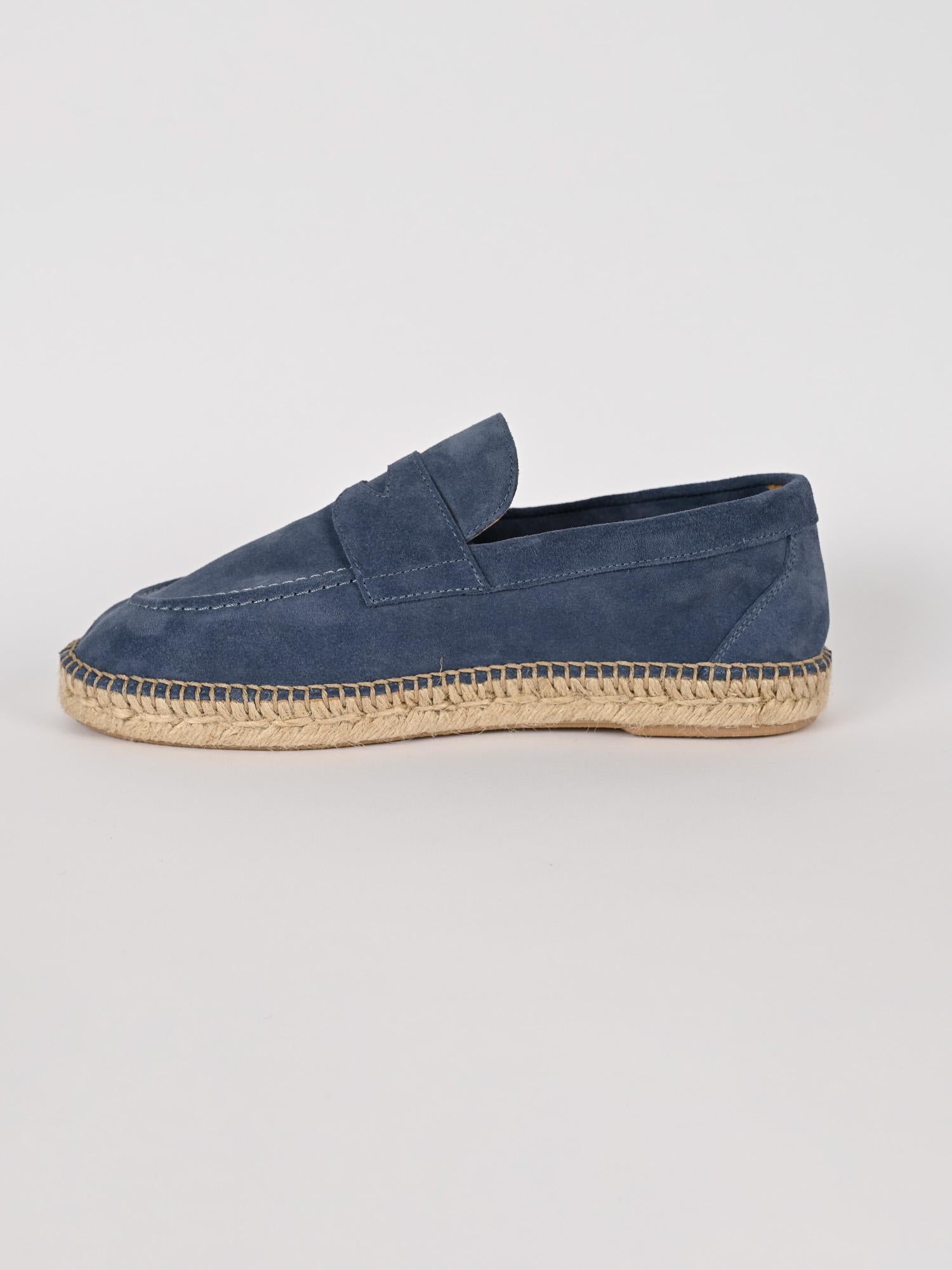 Mocassino suede NEW LOAFER IRIS bluette NEW LOAFER IRIS LAGOA 