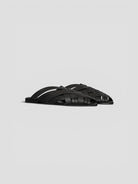 Mule pelle 8565 BLACK intrecciata fascia larga 8565 BLACK CORRIDONI MILANO 