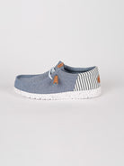 Scarpe leggere WALLY FUNK denim WALLY FUNK NU PREP FADED DENIM HEY DUDE 