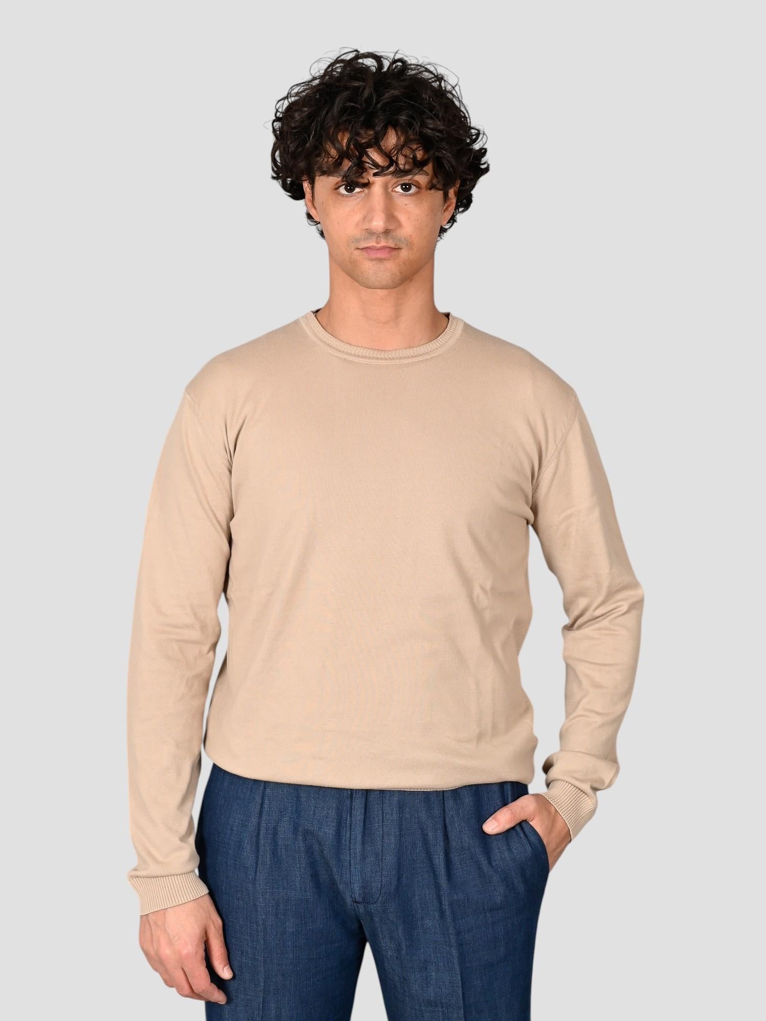 Maglia girocollo WO 0855 902 corda WO 0855 902 CORDA WOOL & CO. 