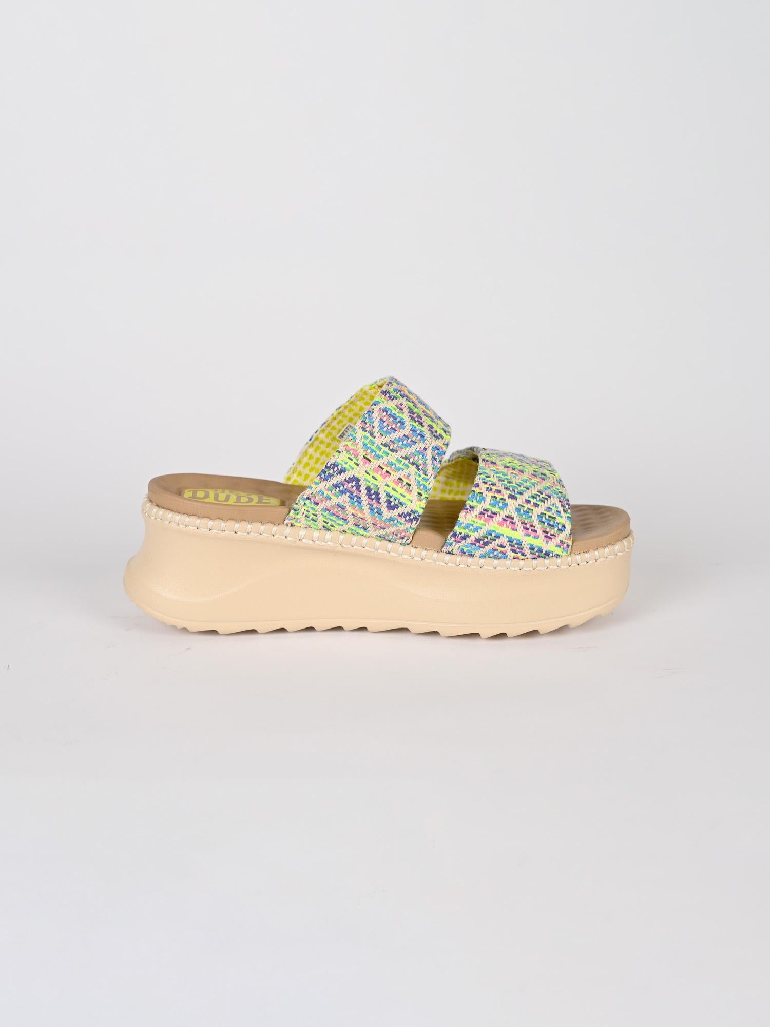 Sandalo ultralight DELRAY multicolor DELRAY 43210-4NY HEY DUDE 