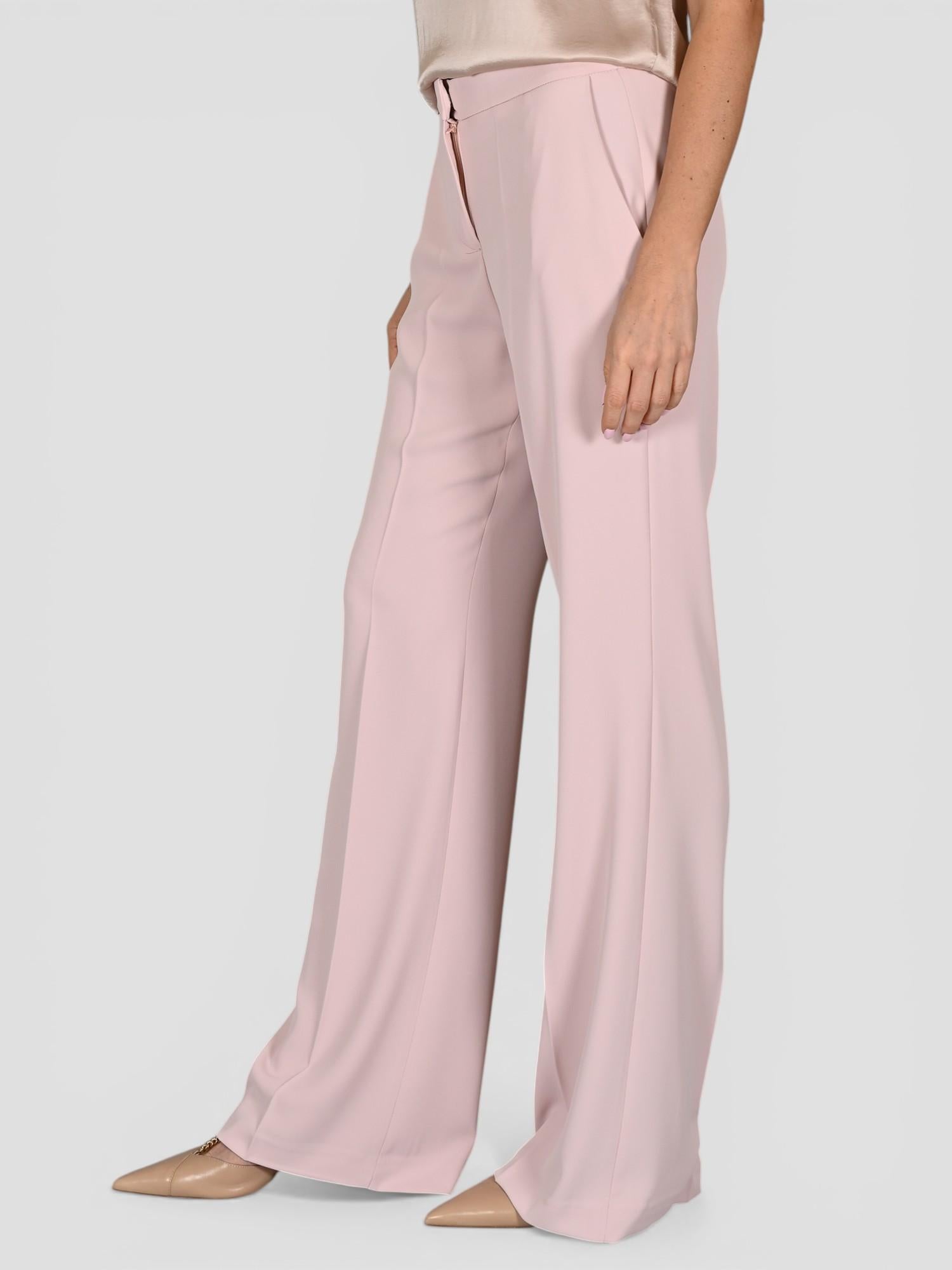 Pantalone rosa AN21017U vita alta AN21017U ROSA ANITIE' 