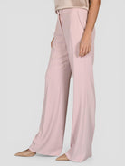 Pantalone rosa AN21017U vita alta AN21017U ROSA ANITIE' 