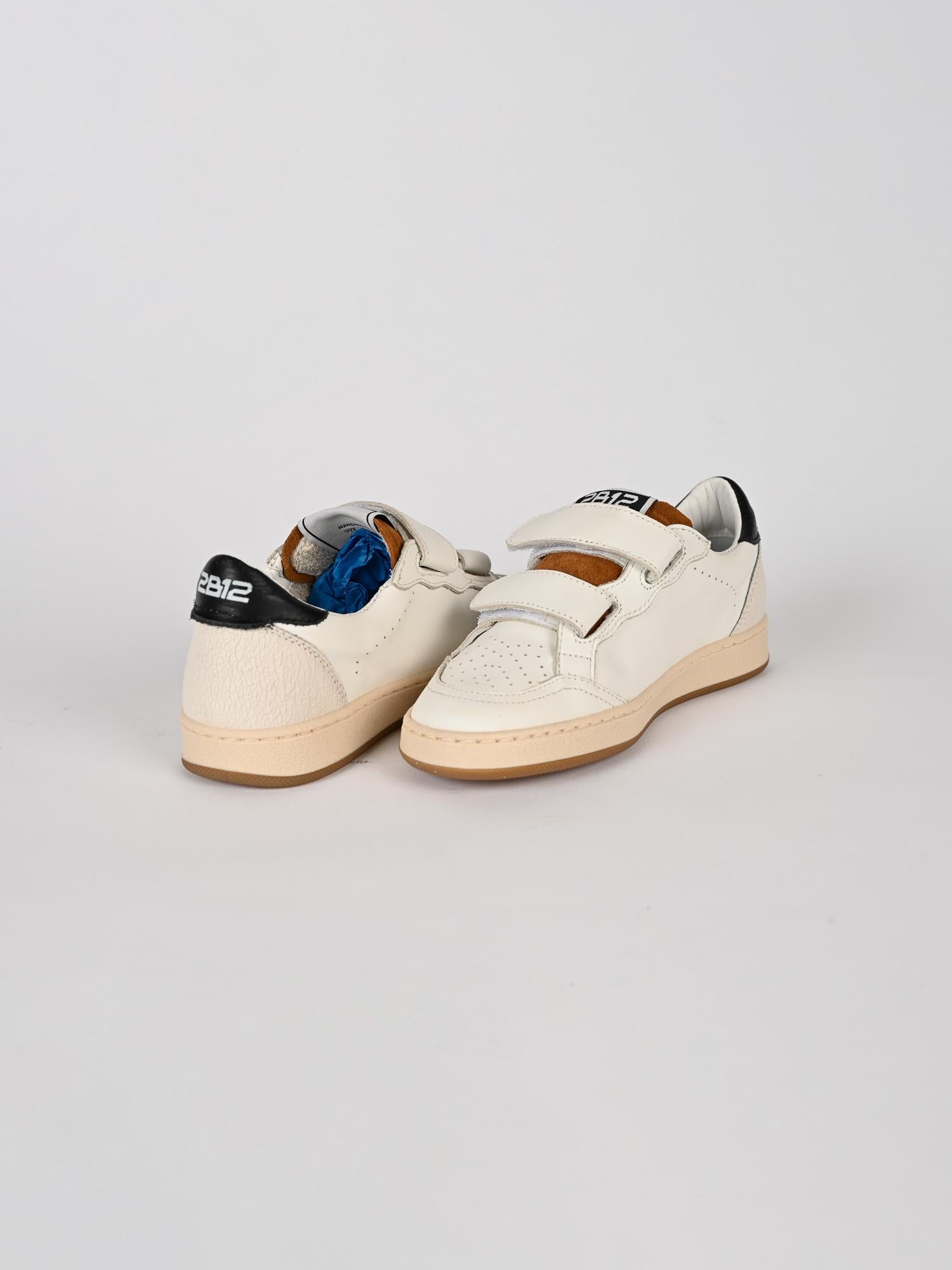 Sneakers bambino MINI PLAY bianca MINIPLAY 129 BIANCO 2B12 