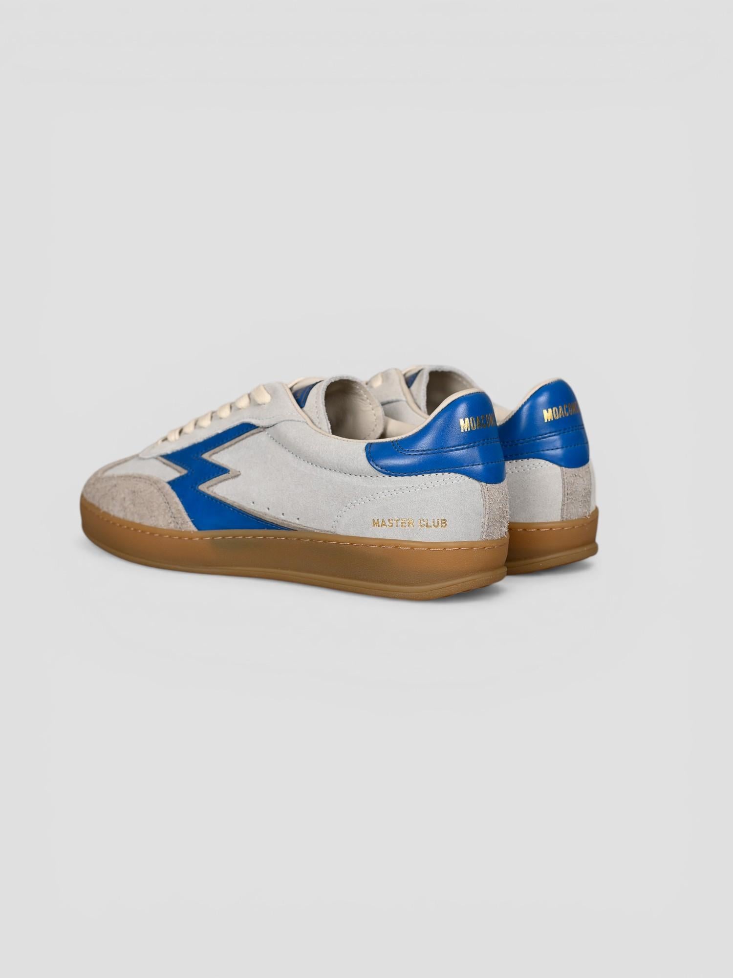 Sneakers CLUB SAND suede royal blue CL252M SAND MOACONCEPT 
