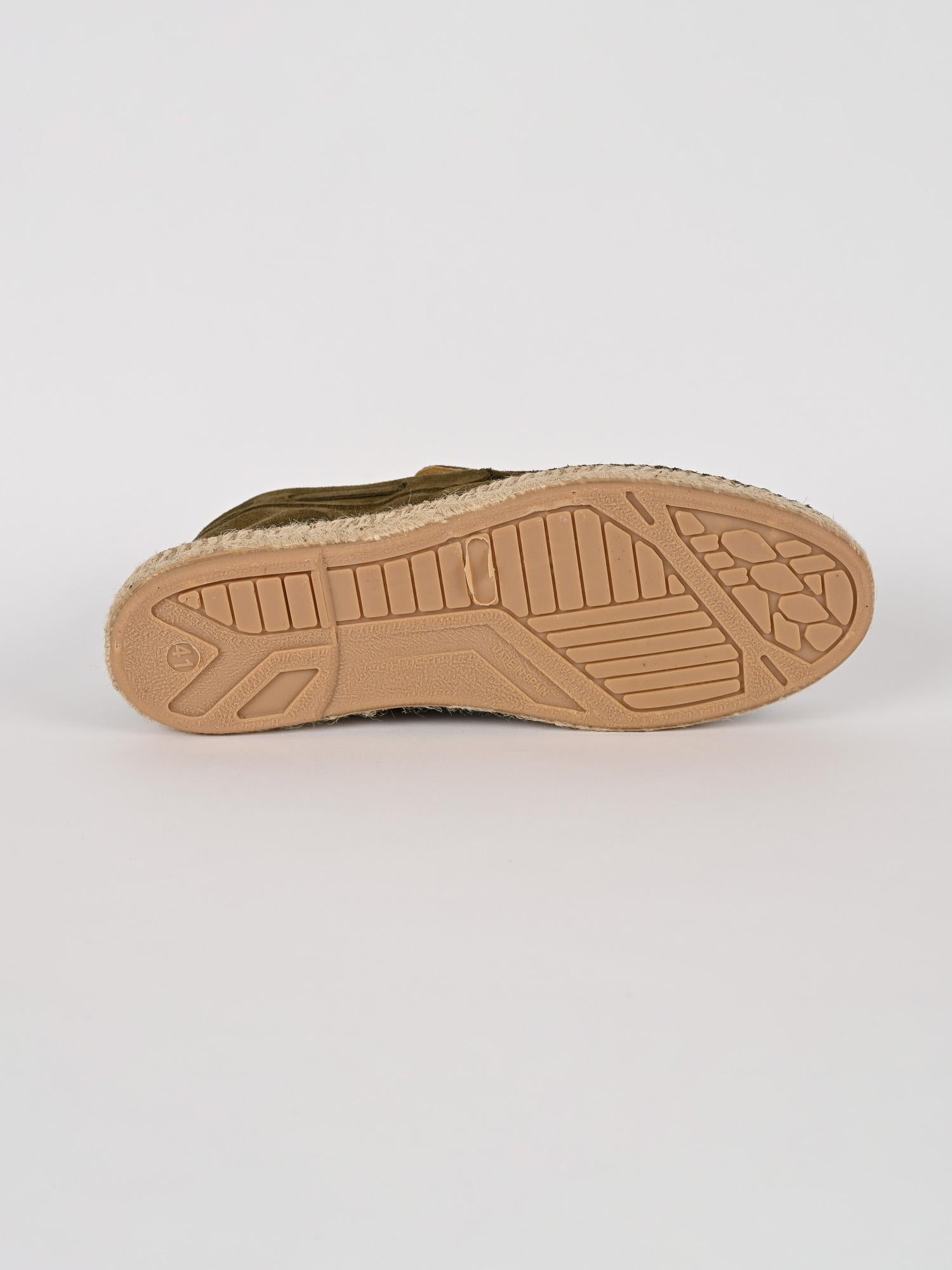 Mocassino frangia LOAFER TREBOL verde bosco suede LOAFER FRANGIA TREBOL LAGOA 